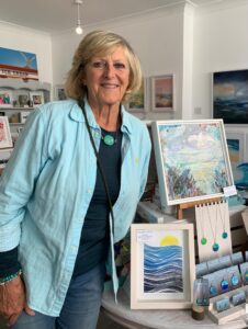 Angela Herbert-Hodges, artist, Perranporth, Inspired to Paint